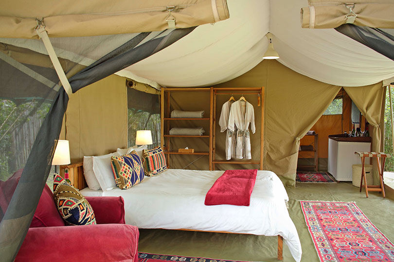 Ol Pejeta Bush Camp guest tent