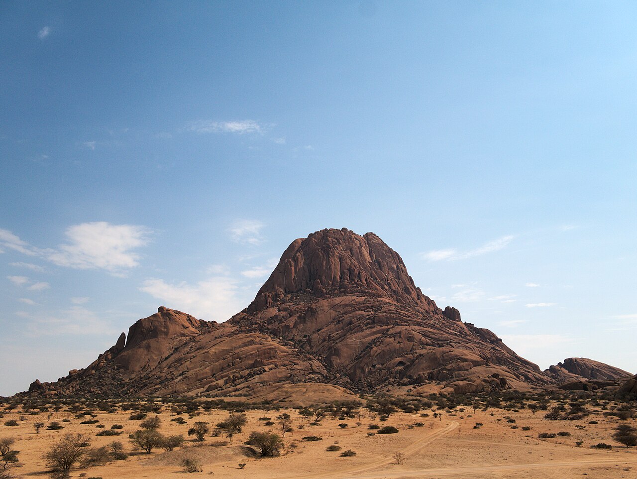 The granite Spitzkoppe in Damaraland